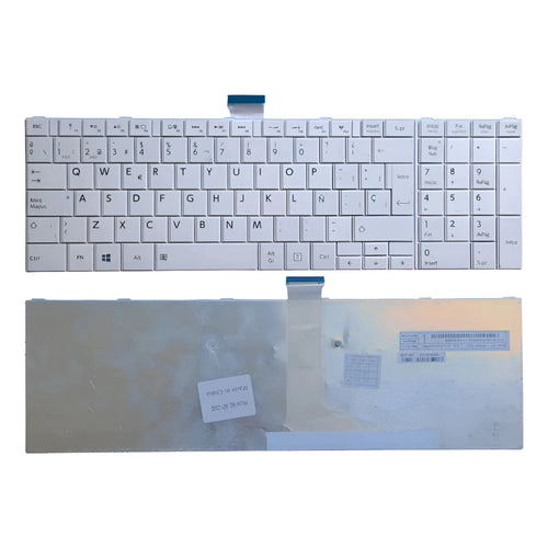 Teclado Para Toshiba Satellite L850 L855 L870 C850 C855 P855 P875 Blanco