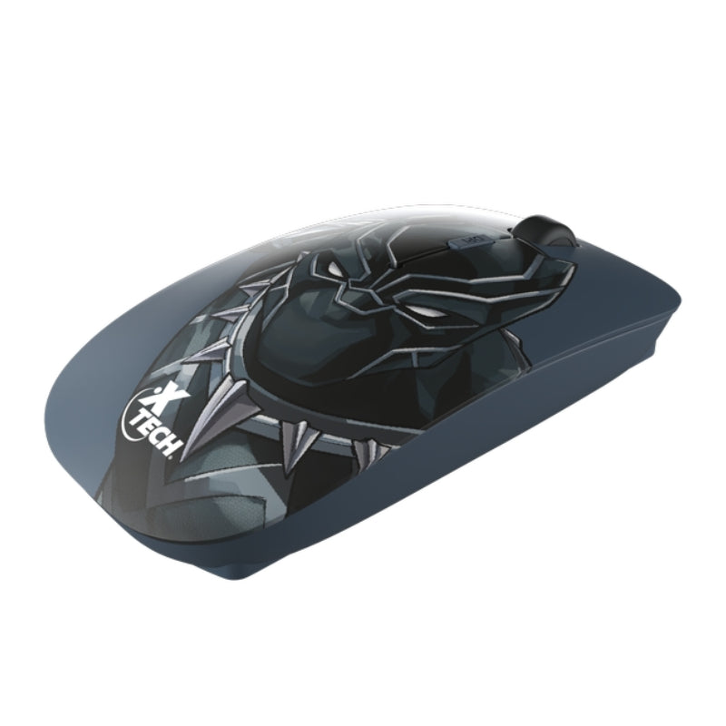 Mouse Xtech Xtm-M340Bp  Marvel Avengers Black Panter Flat Wireless  2.4Ghz.(Xtm-M340Bp)