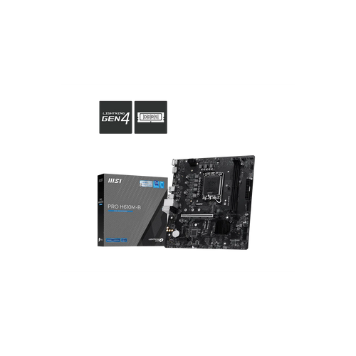 Motherboard MSI PRO H610M-B LGA 1700 DDR5