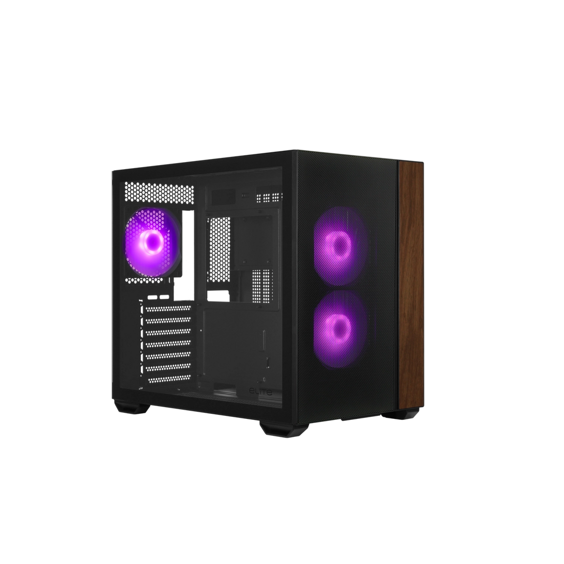 Gabinete Cooler Master Elite 660 3 fans ARGB Black s/ fuente