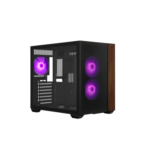 Gabinete Cooler Master Elite 660 3 fans ARGB Black s/ fuente