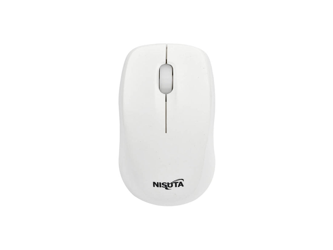 Mouse mini inalámbrico 1600 DPI blanco