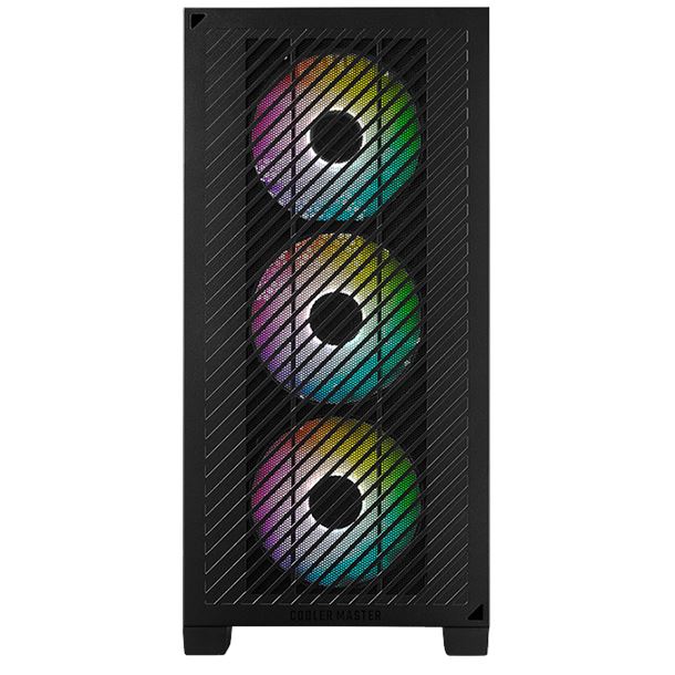 GABINETE COOLERMASTER ELITE 301 BLACK 3FAN ARGB E301-KGNN-S00