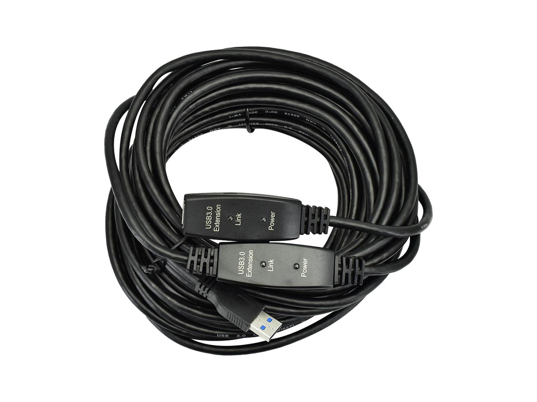 Cable alargue USB 3.0 amplificado 10m