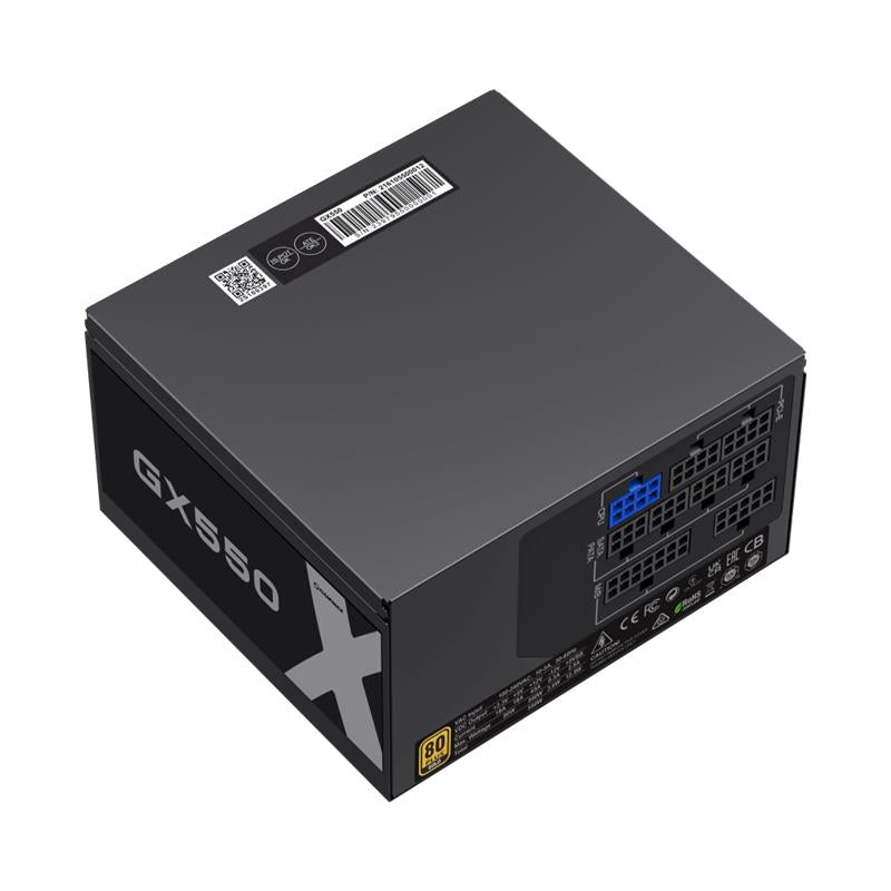 Fuente 550W Gamemax GX-550 80 Plus Gold Full Modular