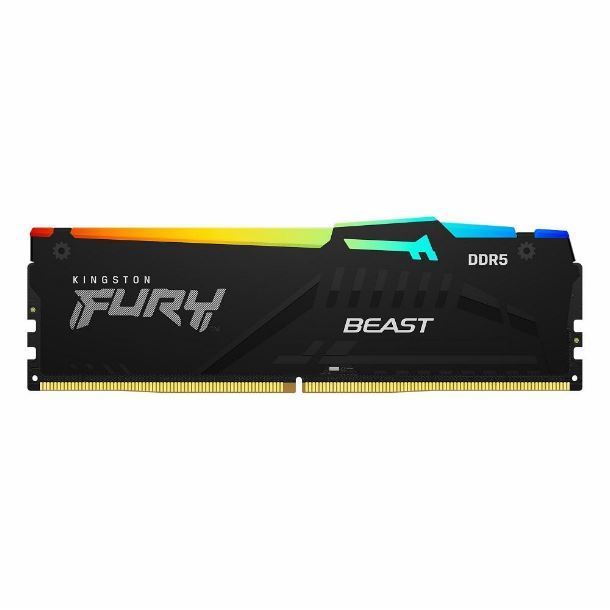 MEMORIA 16GB DDR5 5600 KINGSTON FURY BEAST RGB