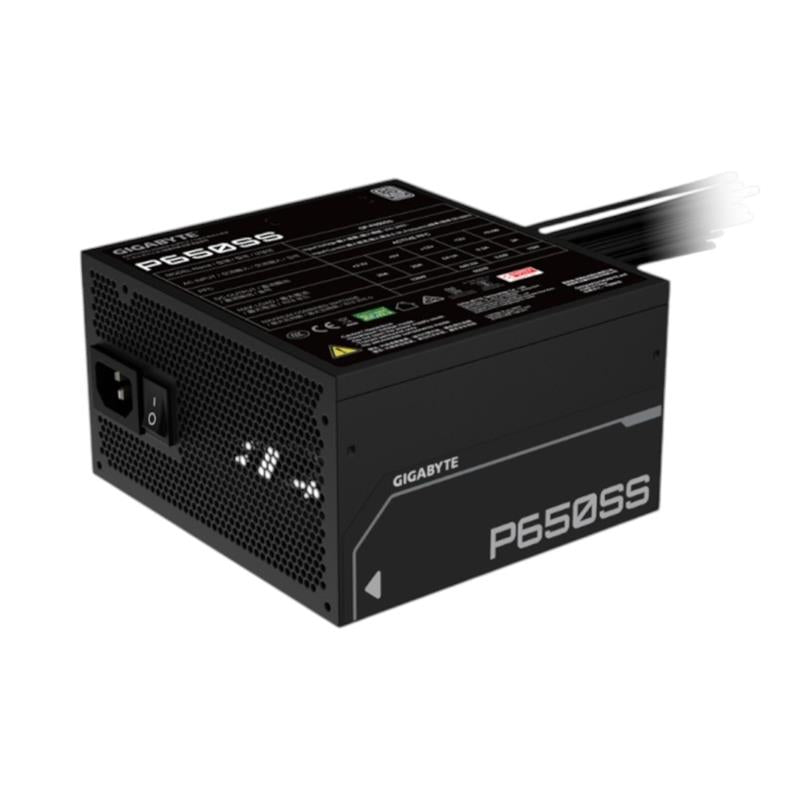 Fuente Gigabyte 650W 80 Plus Silver ATX 3.1 Black (5122)