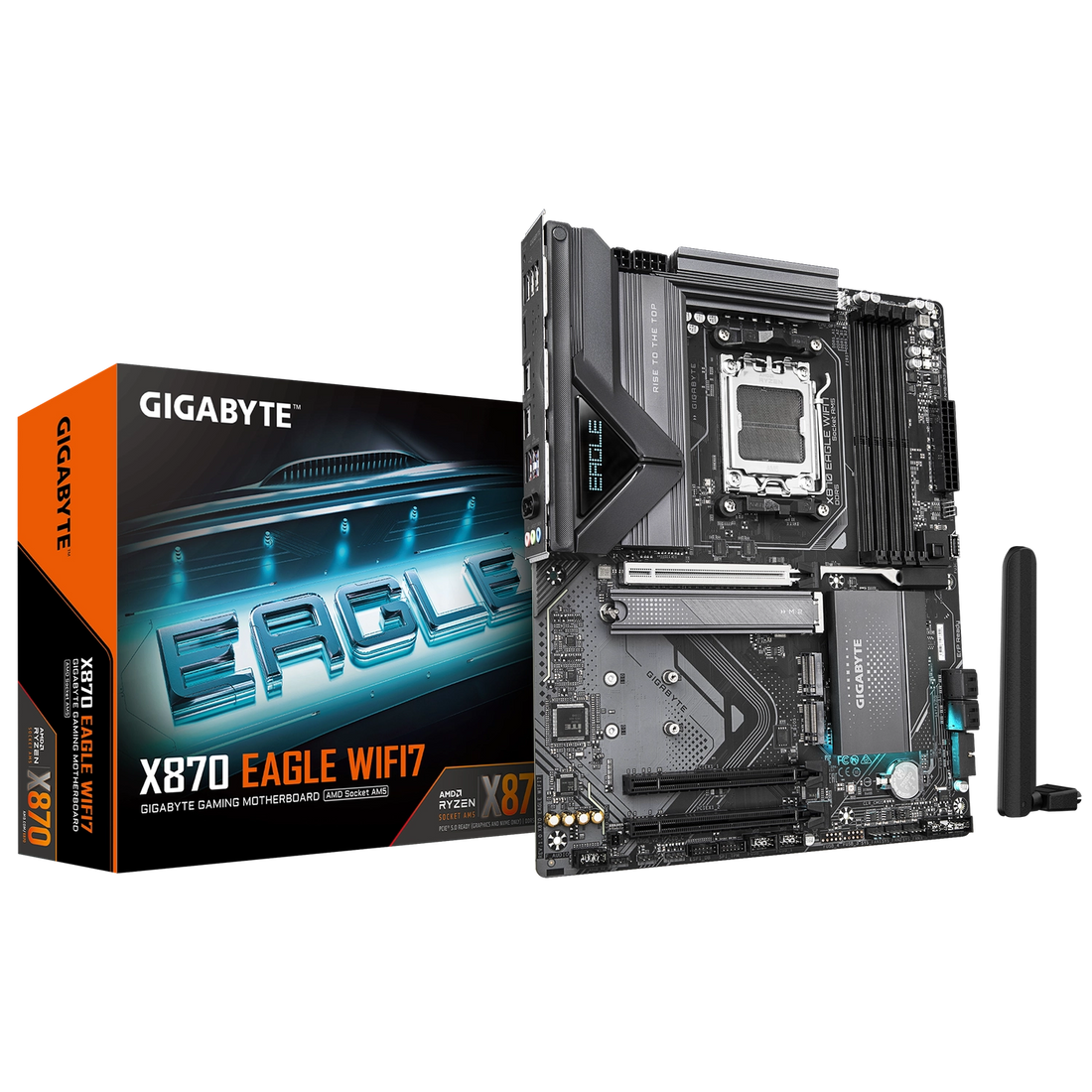 Mother Gigabyte X870 EAGLE WIFI7 DDR5 AM5 (Serie 7000/8000/9000) (4996)