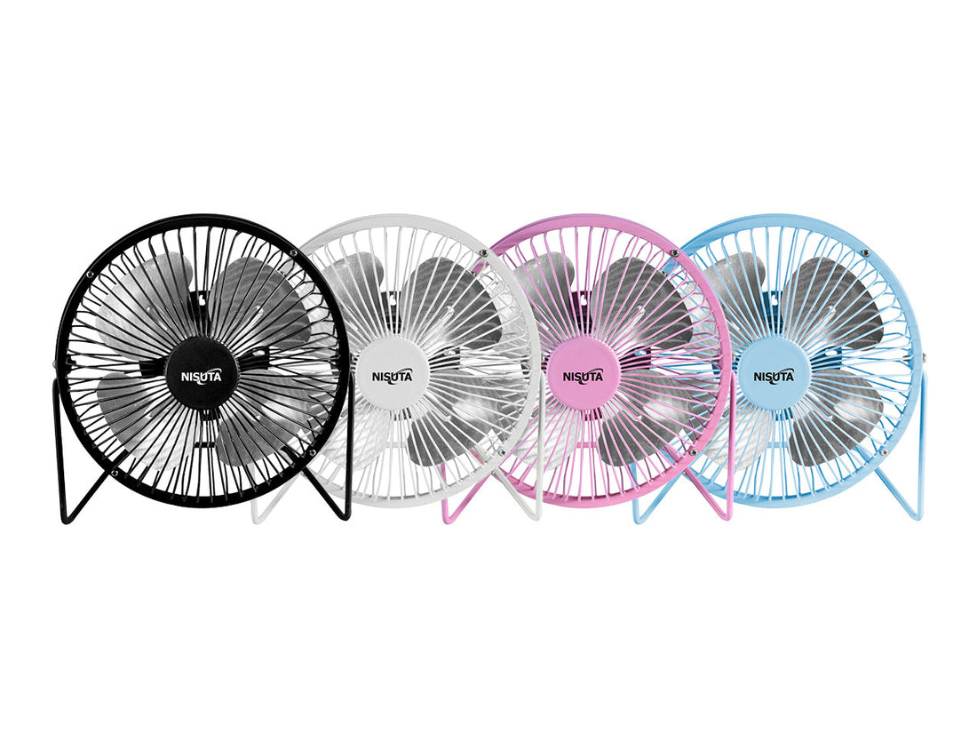 Ventilador USB metalico de colores