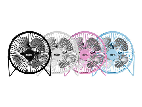 Ventilador USB metalico de colores