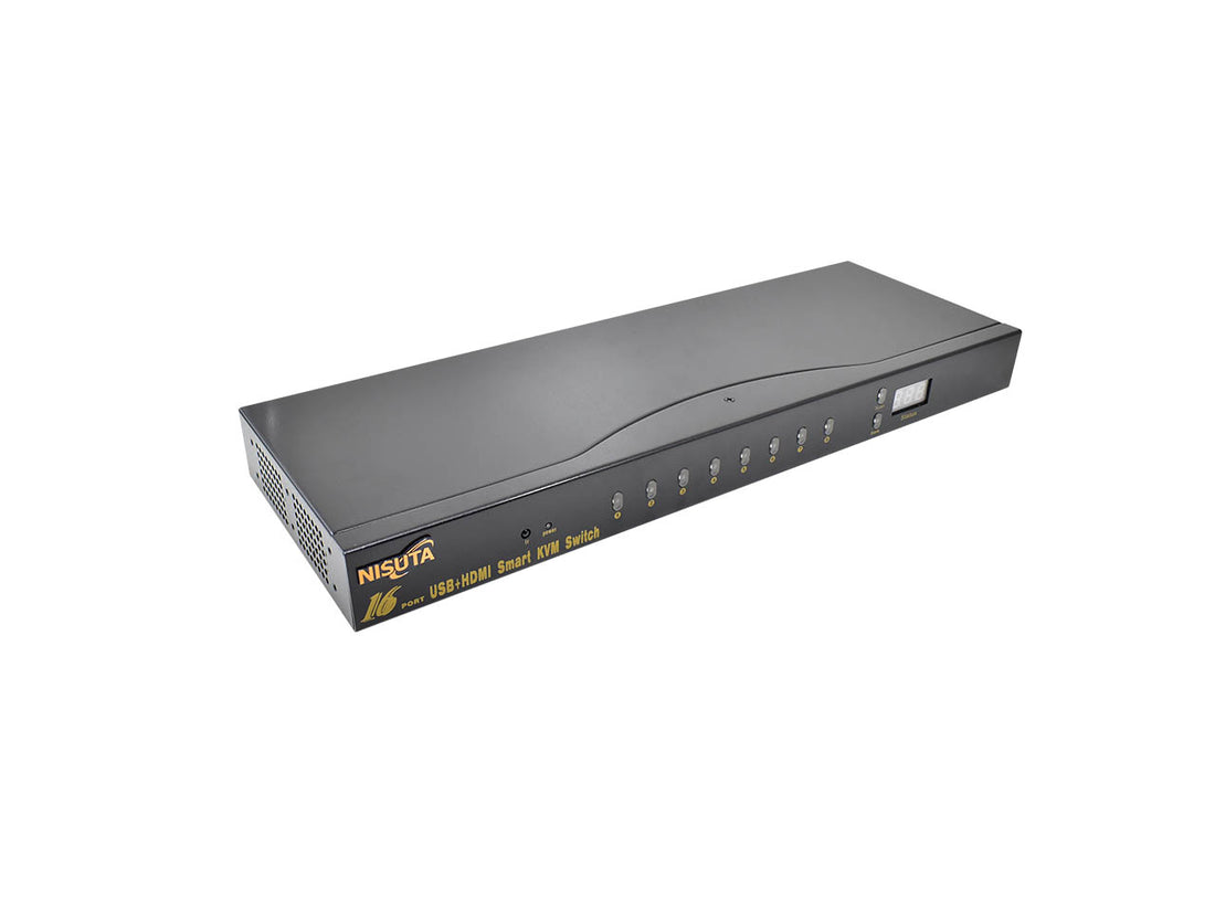 Switch KVM de 16 puertos USB y HDMI