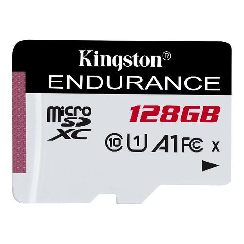 MEMORIA MICROSD 128GB KINGSTON HIGH ENDURANCE VIDEOVIGILANCIA SEGURIDAD