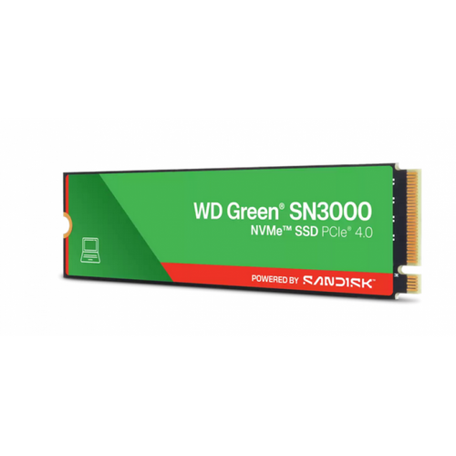 Disco SSD M.2 Western Digital 500Gb Green SN3000 NVMe (4634)