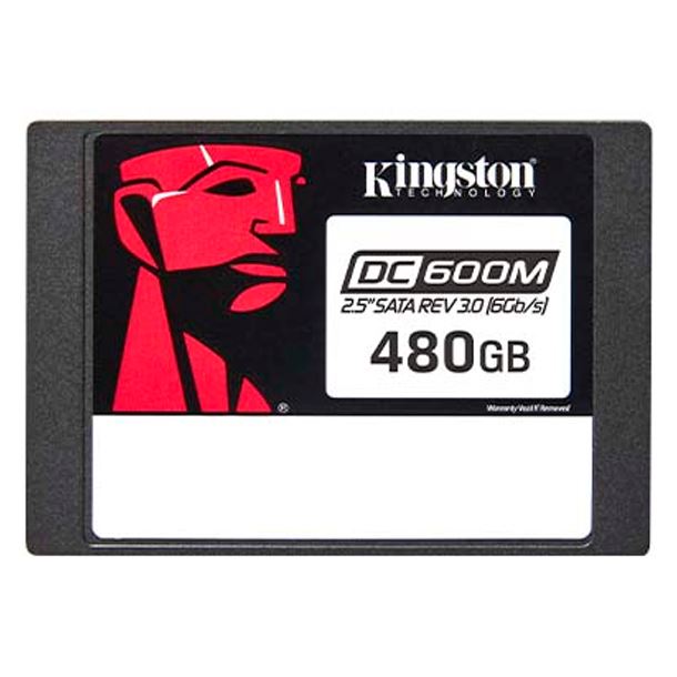 HD SSD 480GB KINGSTON DC600M SATA III 2.5 P/SERVIDOR SEDC600M/480G