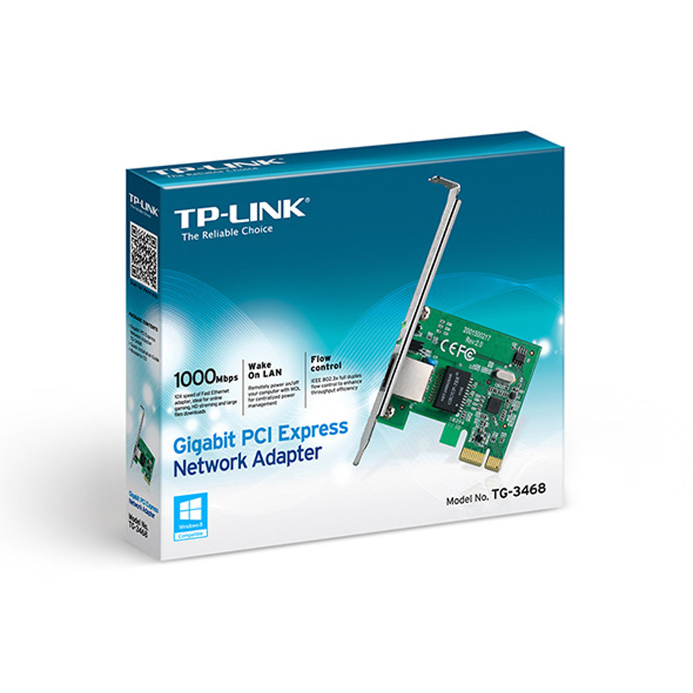 TG-3468 P.Red Gigabit Tp-Link PCIe (7666)
