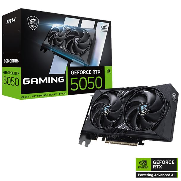 VGA MSI GeForce RTX 5050 8G GAMING OC (9946)