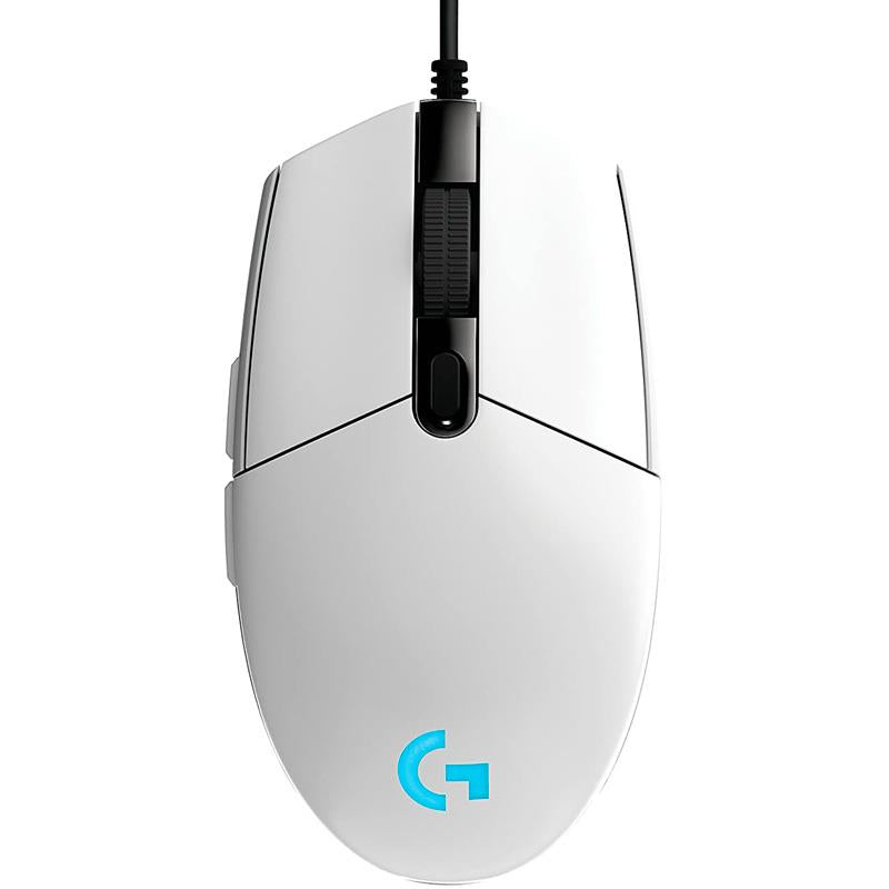 Mouse Logitech G203 Lightsync White — RGB y precisión gaming sin pagar de más