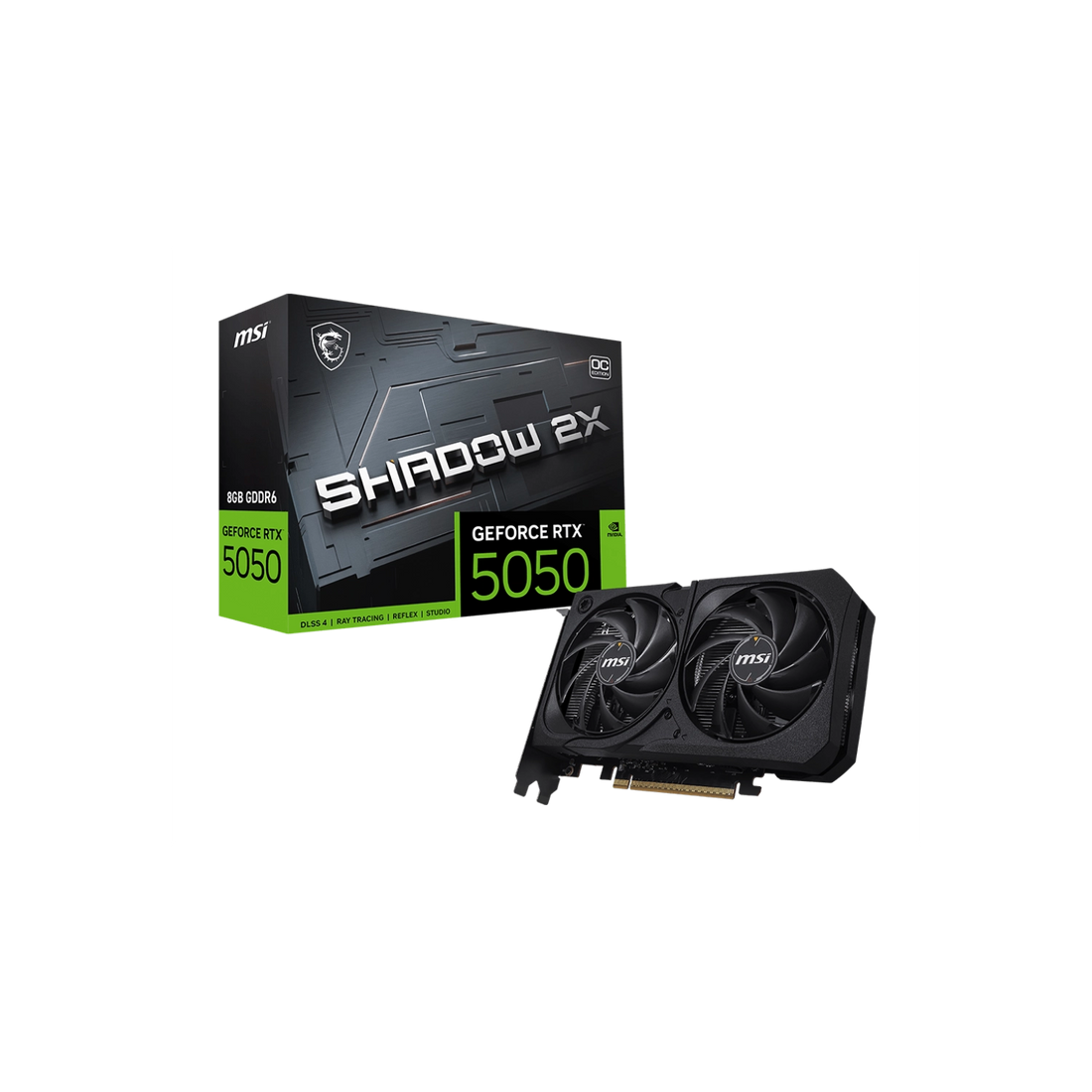 VGA MSI GeForce RTX 5050 8G SHADOW 2X OC (9960)