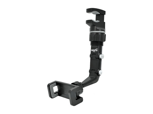 Soporte para celular articulado, para escritorio, alacena o espejo retrovisor de auto