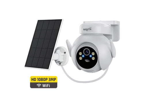 Camara IP wifi móvil exterior solar lente 3MP