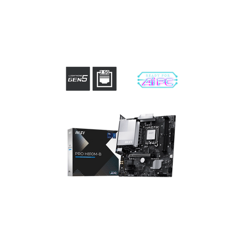 Mother MSI PRO H810M-B DDR5 1851 (Serie Ultra) (7977)