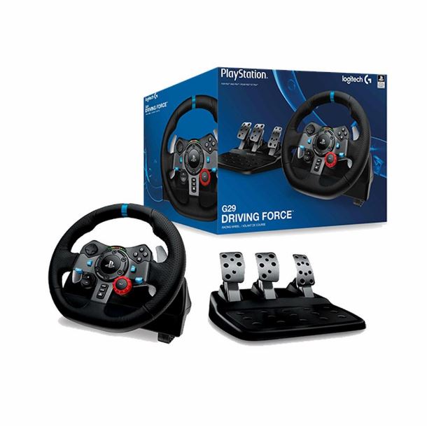 VOLANTE Y PEDALERA LOGITECH G29 DRIVING FORCE PC/PS3/PS4/PS5 941-000111