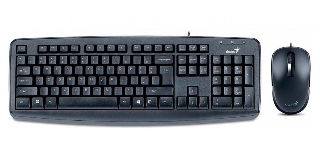 OUTLET TECLADO GENIUS + MOUSE KM-130 USB