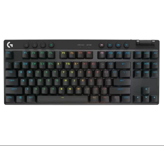 Teclado Logitech PRO X TKL Black Lightspeed 920-012127