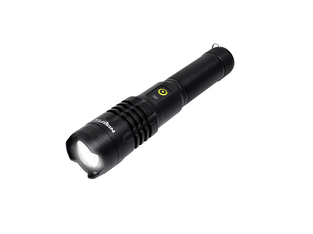 Linterna tactica de alumino con led 20W, power bank, bateria recargable