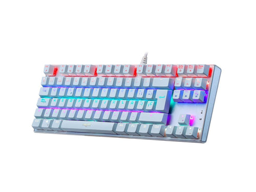 Teclado mecánico gamer RGB de 88 teclas con software