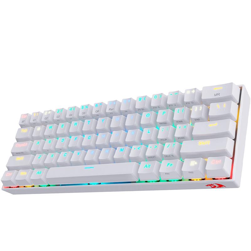 Teclado Mecanico Redragon Draconic K530 White RGB Inalambrico Outemu Brown