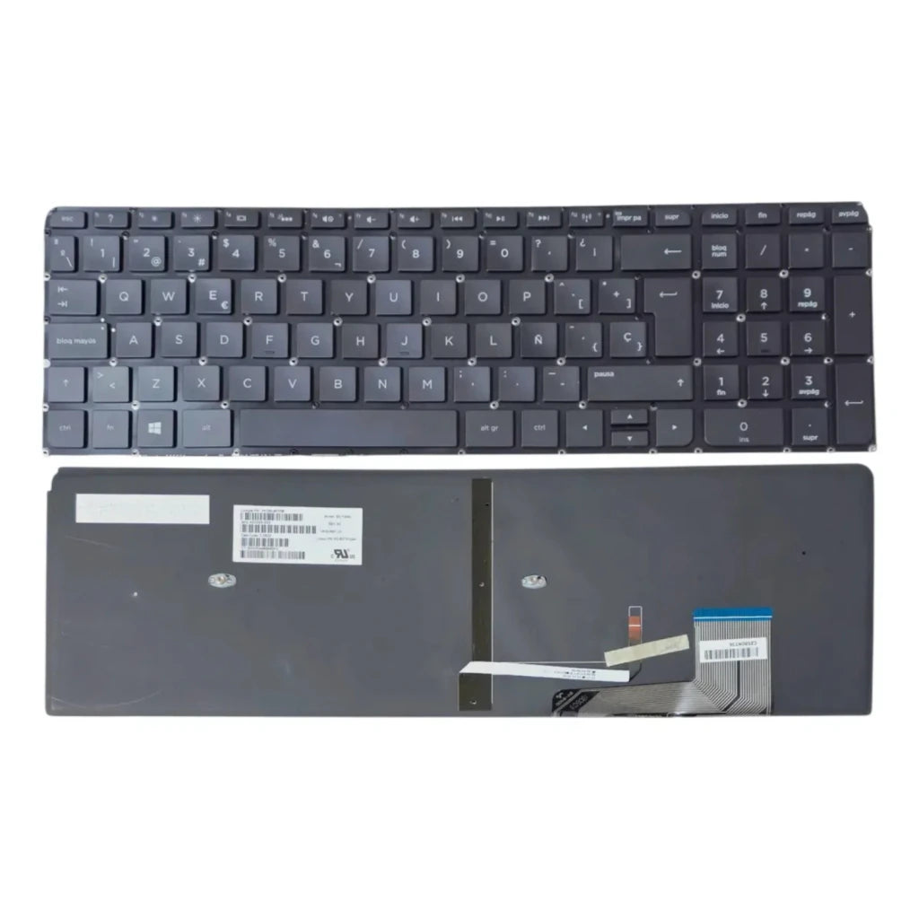 Teclado Para Hp Envy Touchsmart M6-k0 M6-k100 Retroiluminado