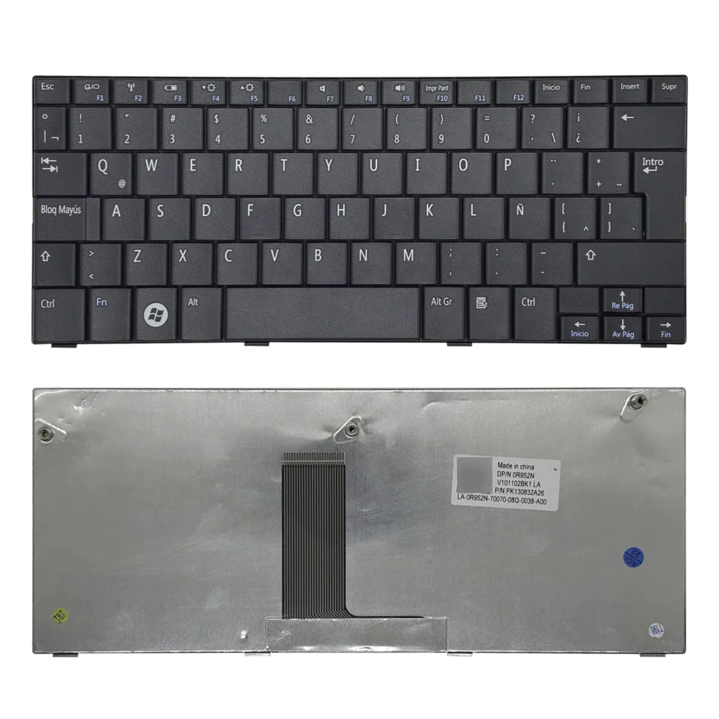 Teclado Para Dell Inspiron Mini 10 1010 10v 1011 Dpn 0r952n