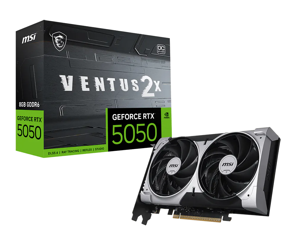 VGA MSI GeForce RTX 5050 8G VENTUS 2X OC (0003)