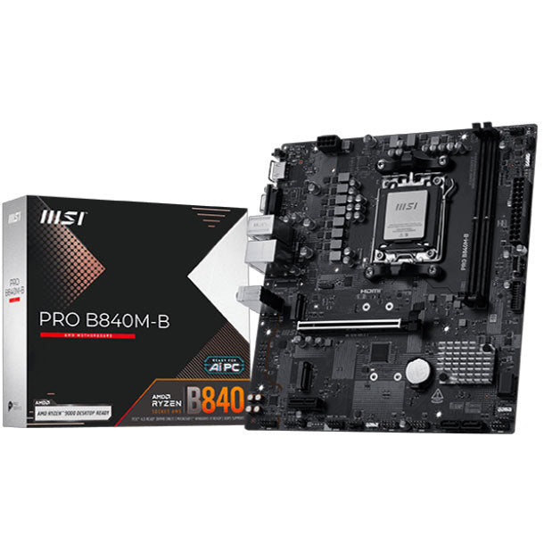 MB MSI AM5 PRO B840M-B DDR5 BOX M-ATX