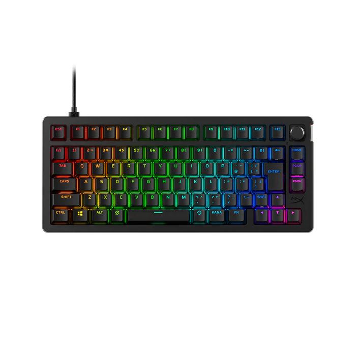 TECLADO HP HYPERX ALLOY RISE 75% RGB 7G7A4AA