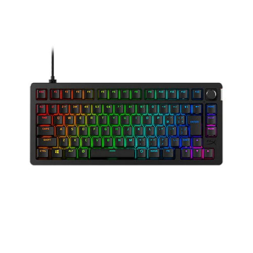 TECLADO HP HYPERX ALLOY RISE 75% RGB 7G7A4AA