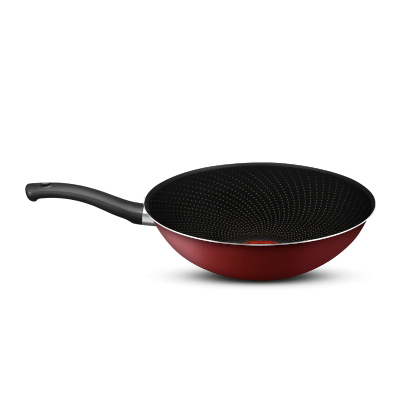 Set Sarten + Wok Tefal -Red Surprise 24/28Cm Aluminio (L2T1Ivc11)