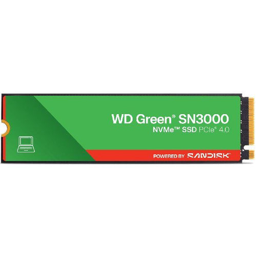 HD SSD 2TB WD GREEN SN3000 M.2 NVME GEN4 5000MB/S 2280