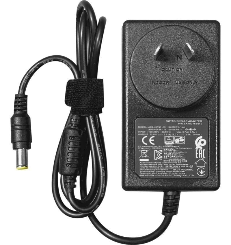 Fuente Monitor Tv Alternativo Lg W1943 24w 12v 2.5a 6,5x4,4mm