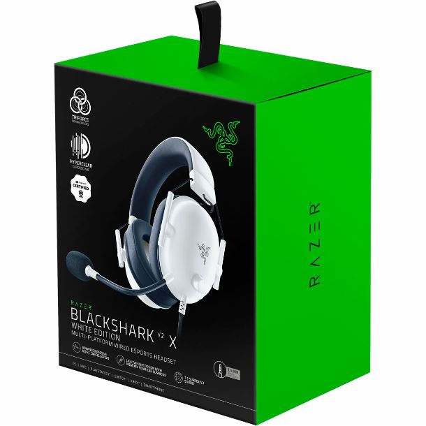 AURICULAR GAMER RAZER BLACKSHARK V2 X WHITE RZ04-03240700-R3U1