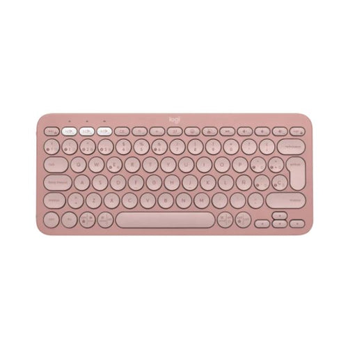 TECLADO BLUETOOTH LOGITECH PEBBLE KEYS 2 K380S ROSA 920-011785