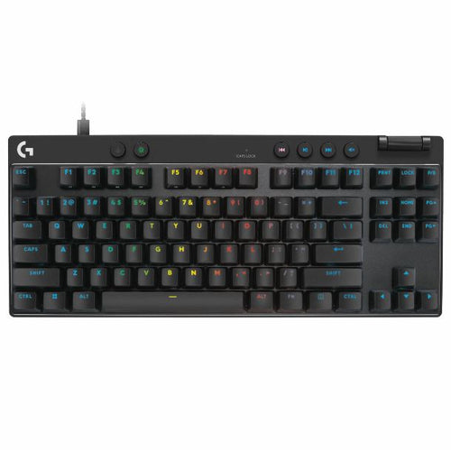 TECLADO LOGITECH G PRO X TKL RAPID BLACK INGLES 920-013131