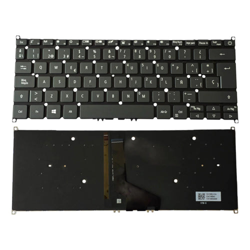 Teclado Para Acer Swift 3 Sf314-56 Sf314-56q8 Retroiluminado