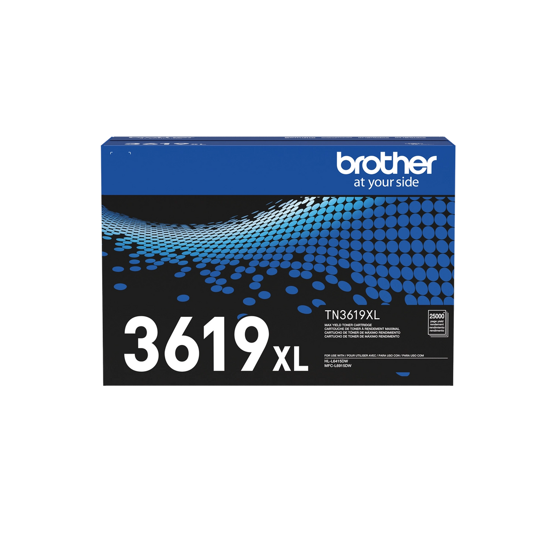 TONER BROTHER TN-3619 XL 25000 PAG (NEGRO)