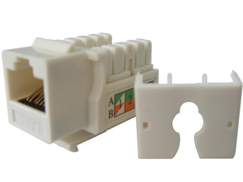 Jack para RJ45 Cat 6