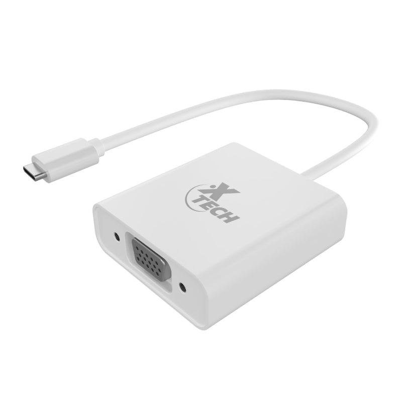 Adaptador Xtech Usb Tipo C  Macho A Vga Hembra  (Xtc-551)