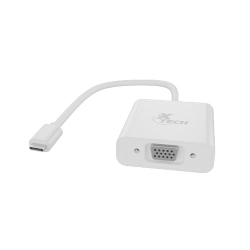 Adaptador Xtech Usb Tipo C  Macho A Vga Hembra  (Xtc-551)