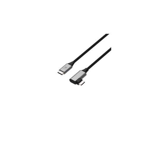Cable Xtech USB C 2,0 macho a macho en L 3m