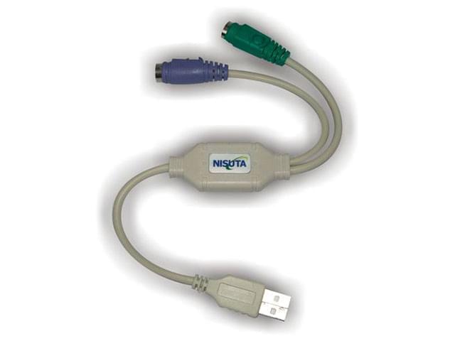 Conversor de USB a 2 PS2 H